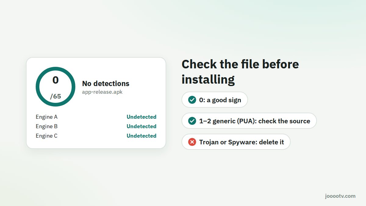How to read an APK scan result before you install